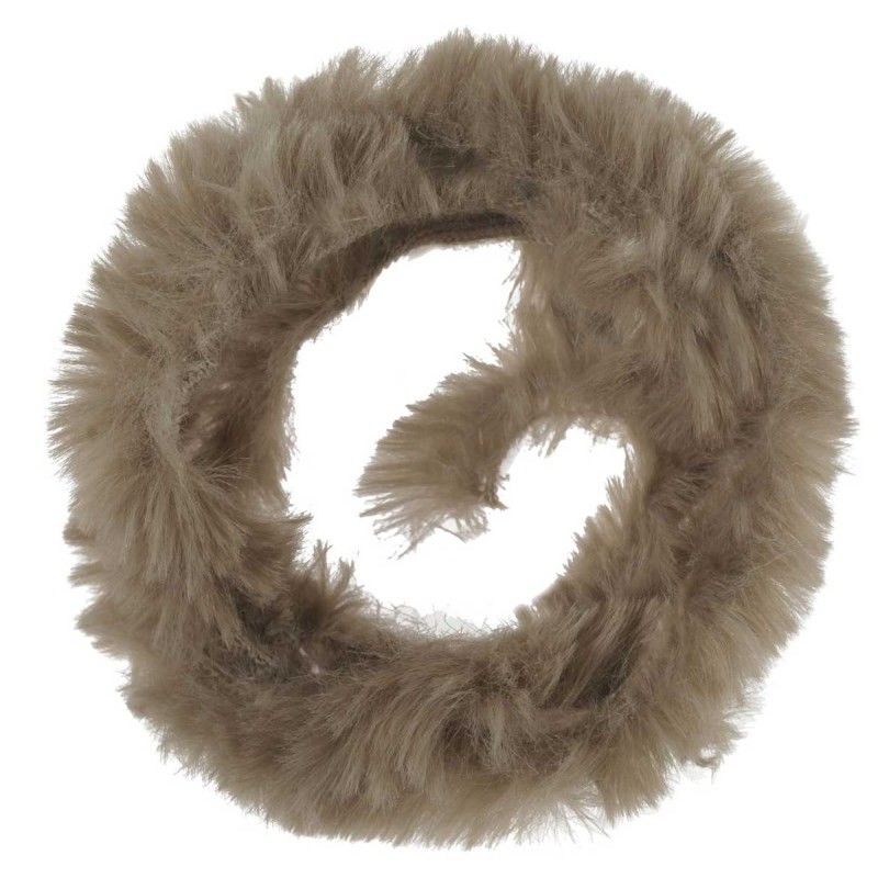 Soldarini Syntetic Rabbit Strip Light Brown-52992