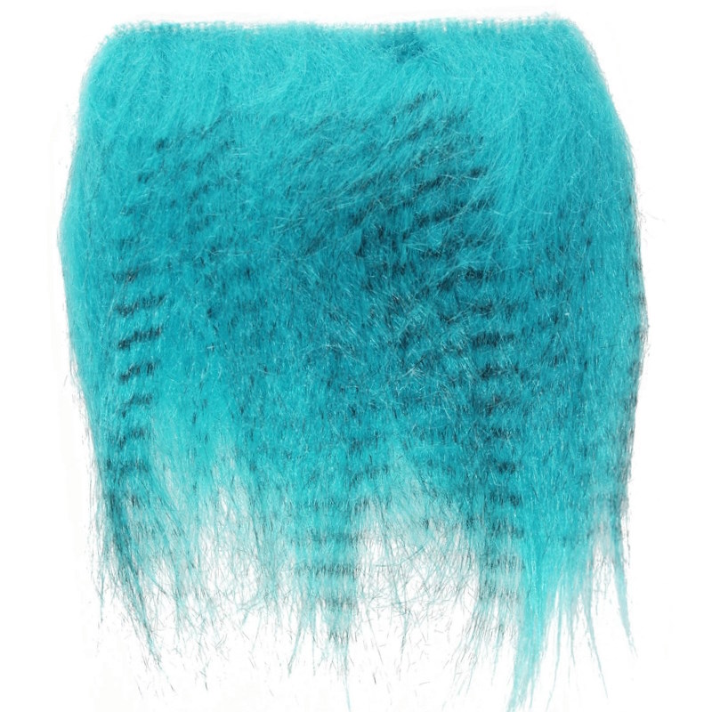 Soldarini Craft Fur Barred 9 kingfisher blue black-53028