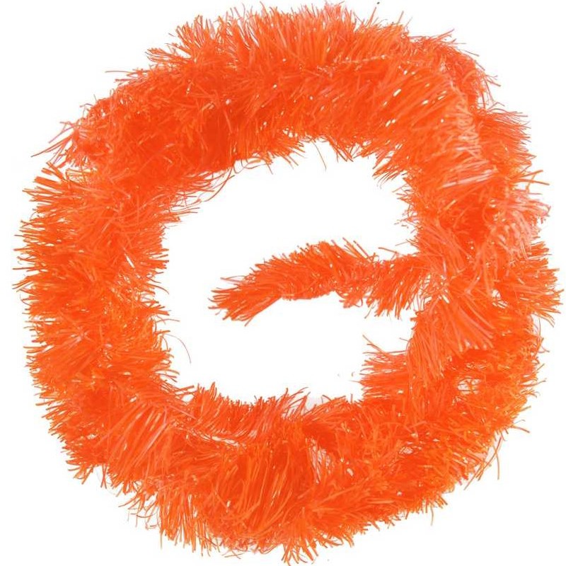 Soldarini Neon Blob Chenille fluo orange 15mm -52466