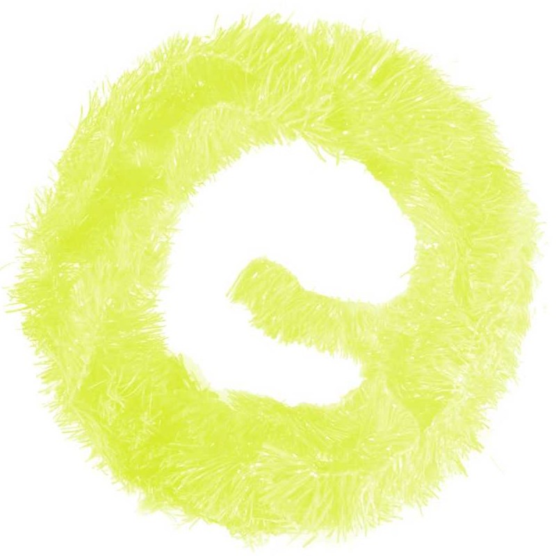 Soldarini Neon Blob Chenille fluo yellow 15mm -52470
