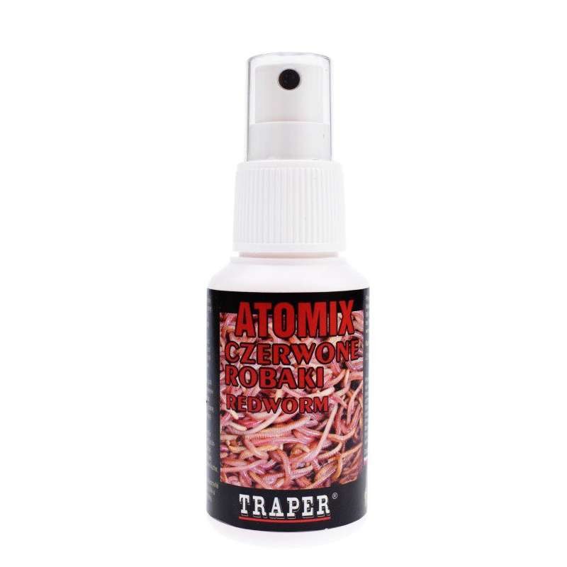 Traper Atomix 50g Czerwone robaki-65455
