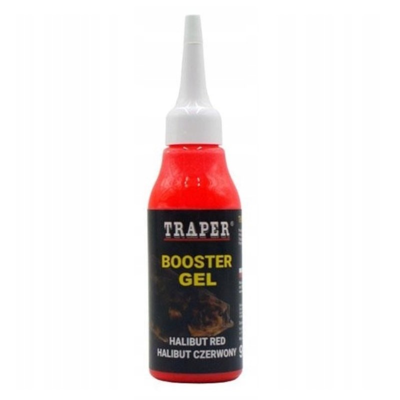 Traper Booster Gel Halibut czerwony 90g-50117