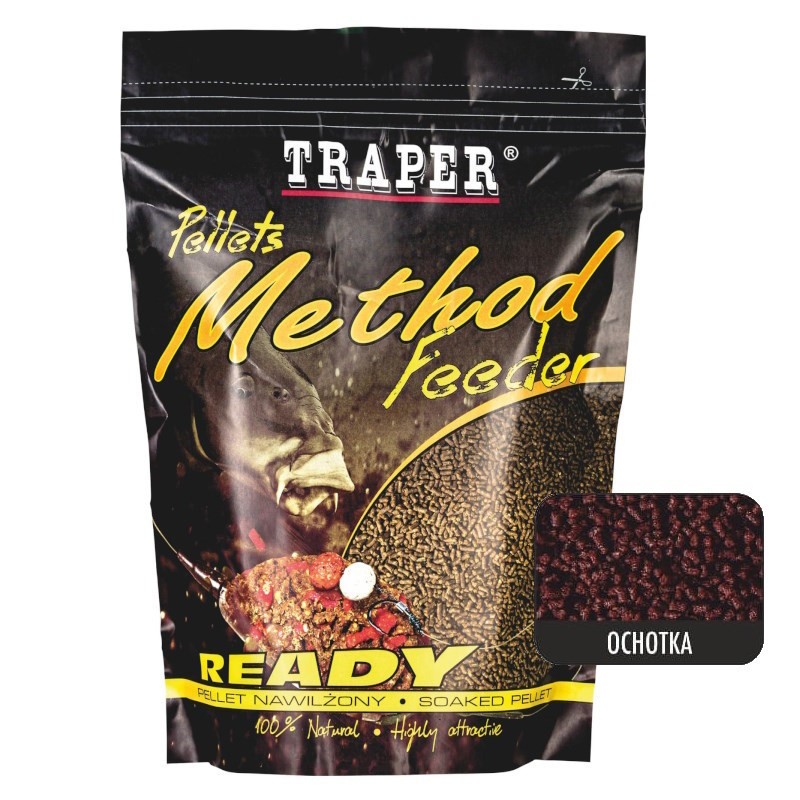 Traper Method Pellets Ready Ochotka 500g 2mm-48203
