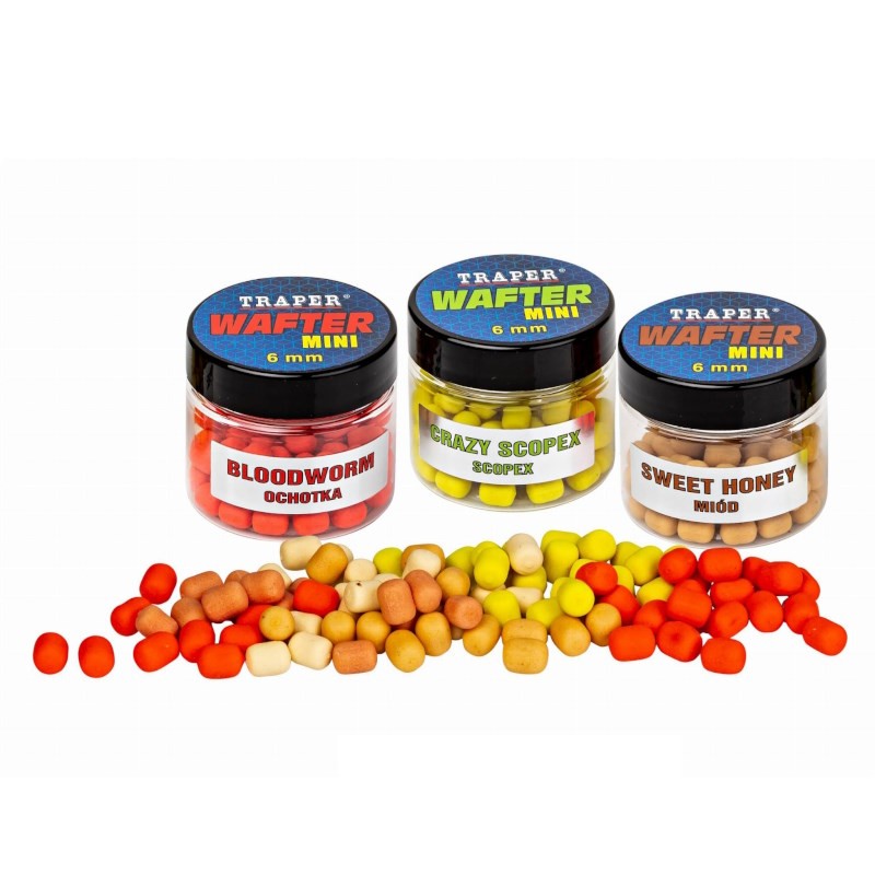 Traper Wafter Mini Ananas  6mm-58855