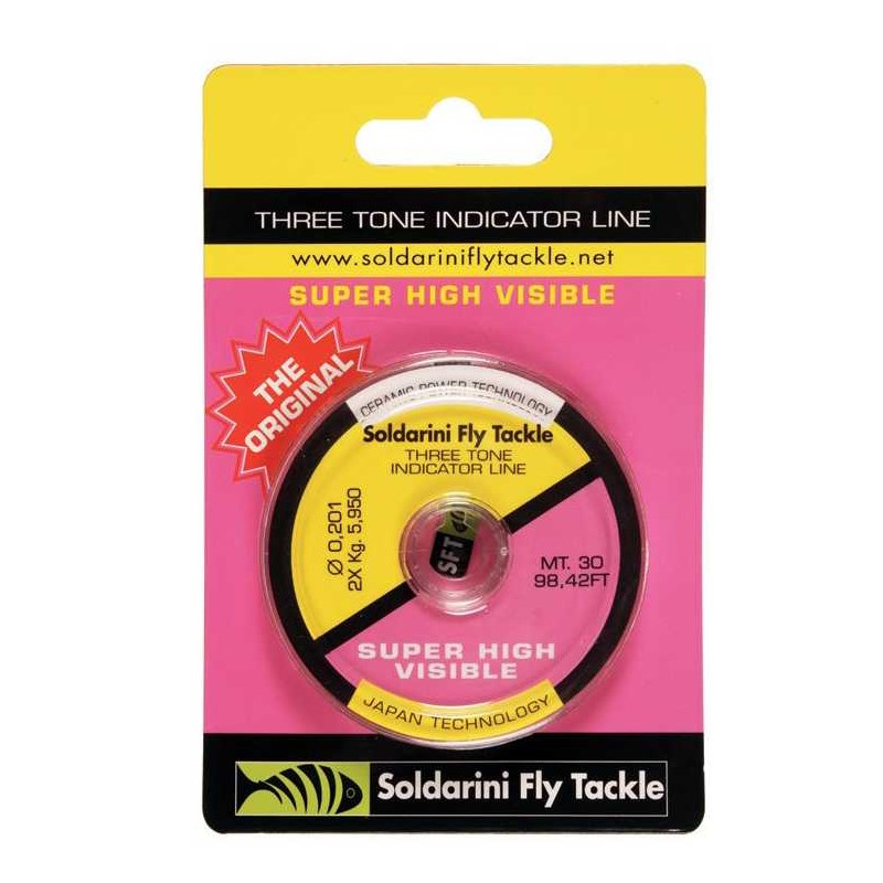 Soldarini Żyłka Original Three Tone 30m 0.18mm-57975