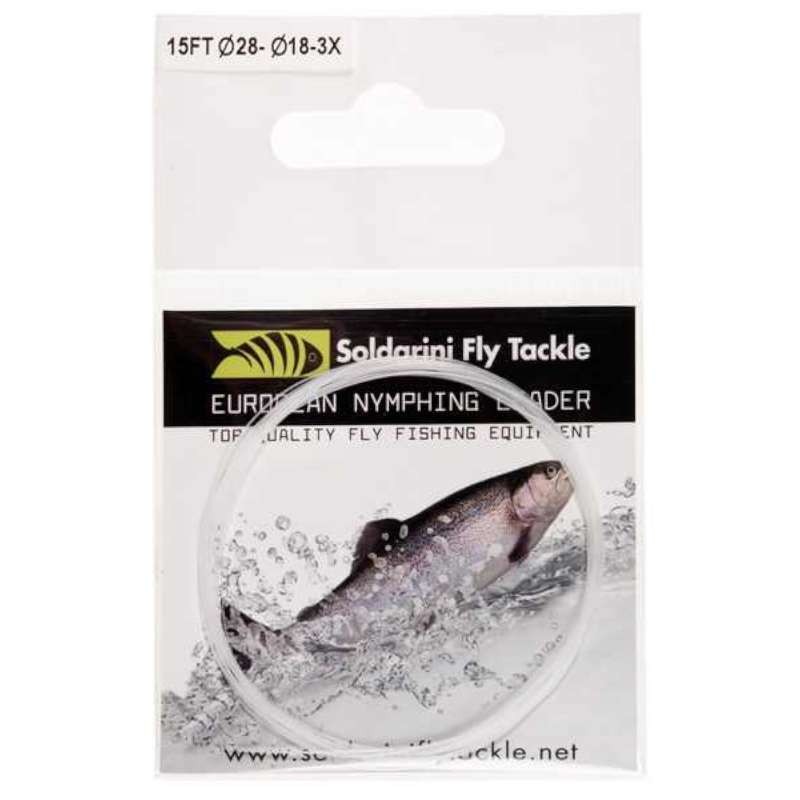 Soldarini White Leader 15ft 0.26-0.16mm-66119