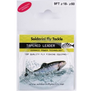 Soldarini Tapered Leader 12ft 0.16-0.48mm