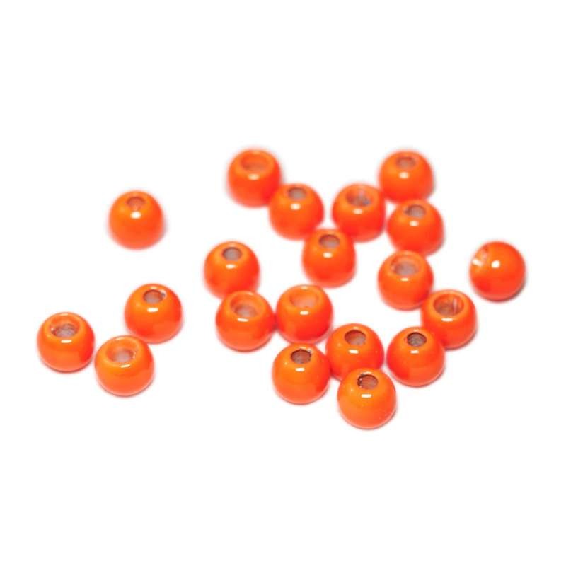 Taimen Brass Beads Fluo Orange 25 szt. 3.3mm-67194
