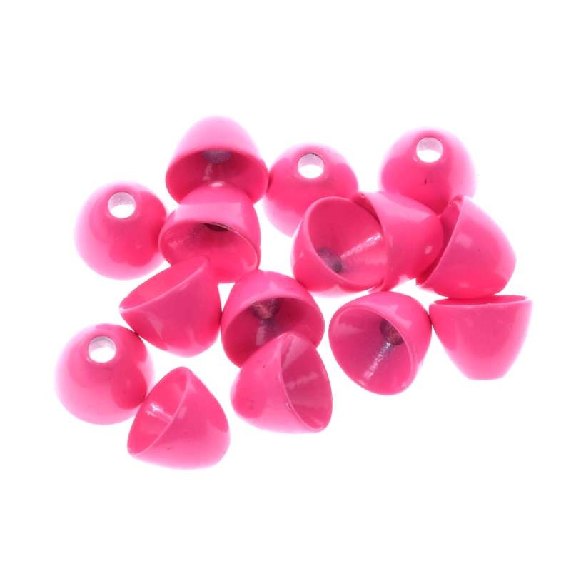 Taimen Brass Cone Heads Fluo Pink 12 szt. 4mm-67203