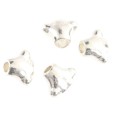 Taimen Stonefly Tungsten Heads Silver 3.8mm-67164