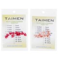 Taimen Stonefly Tungsten Heads Red 3.3mm-67185