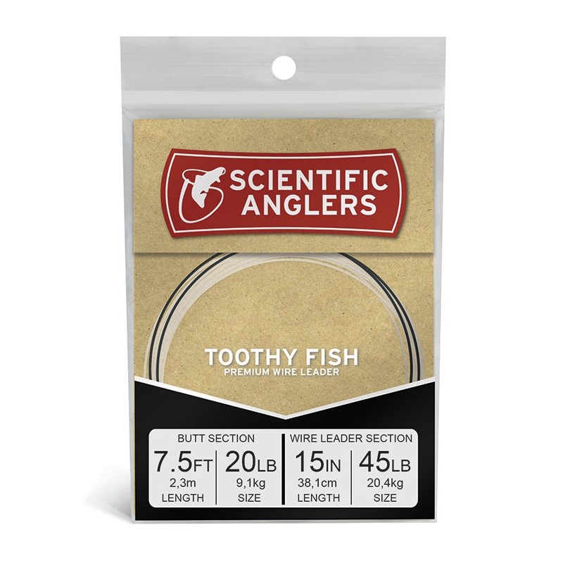 Scientific Anglers Toothy Fish Wire Leader 25lb-8602
