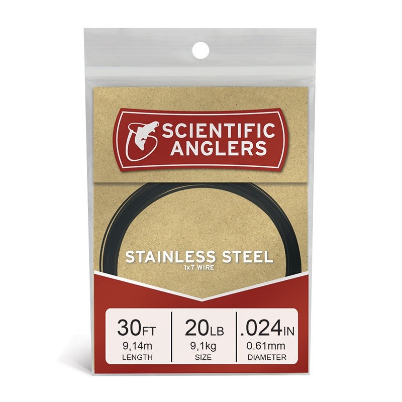 Scientific Anglers Stainless Steel Wire 1x7 20lb-8590