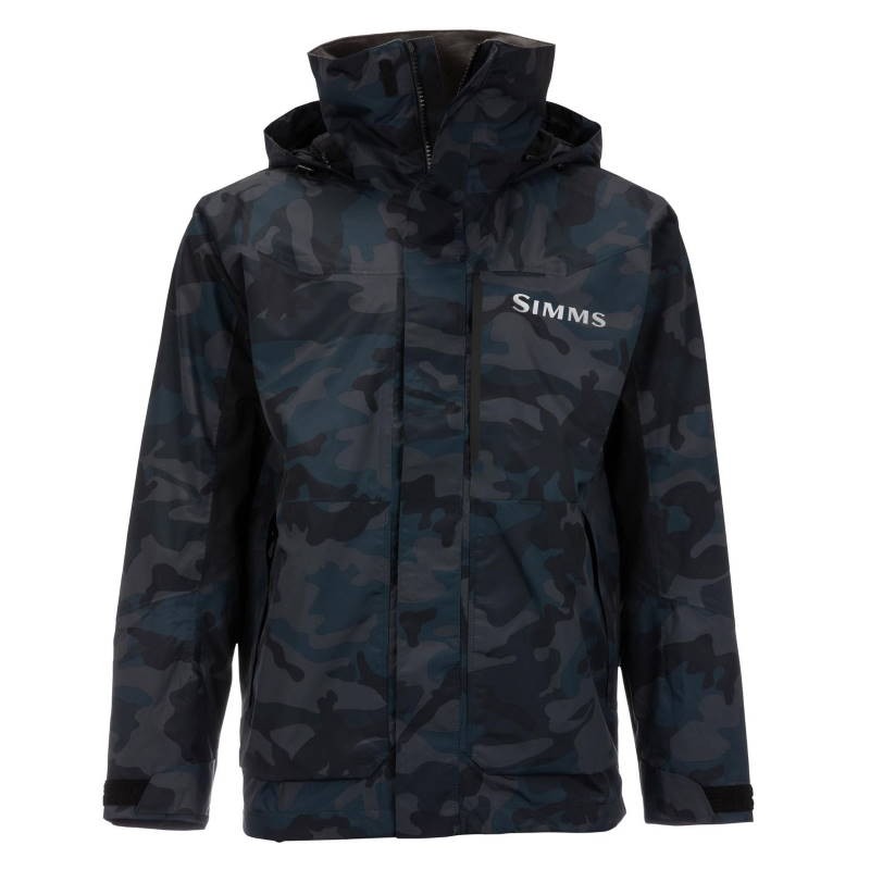 Simms Challenger Jacket Woodland Camo Storm L-34268