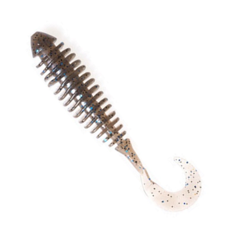 Berkley PowerBait Pulse Worm Smoke BrowBlue 9.7cm-16206