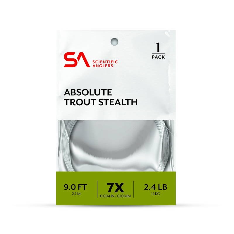 Scientific Anglers Absolute Stealth Trout 7X .10-20456