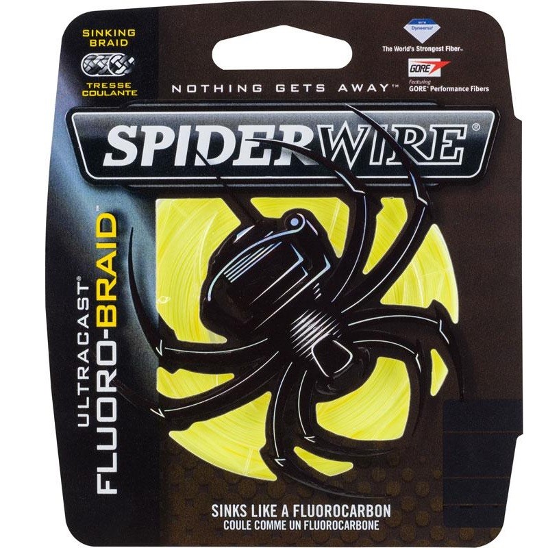 Spiderwire Ultracast Fluoro Yellow 110m 0.12mm-1612