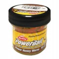 Berkley PowerBait Garlic Power Honey Worm Yellow-48739