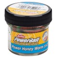 Berkley PowerBait Power Honey Worm Green Orange-48748