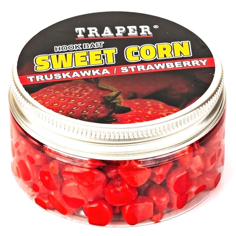 Traper Sweet Corn Truskawka 70g-57363