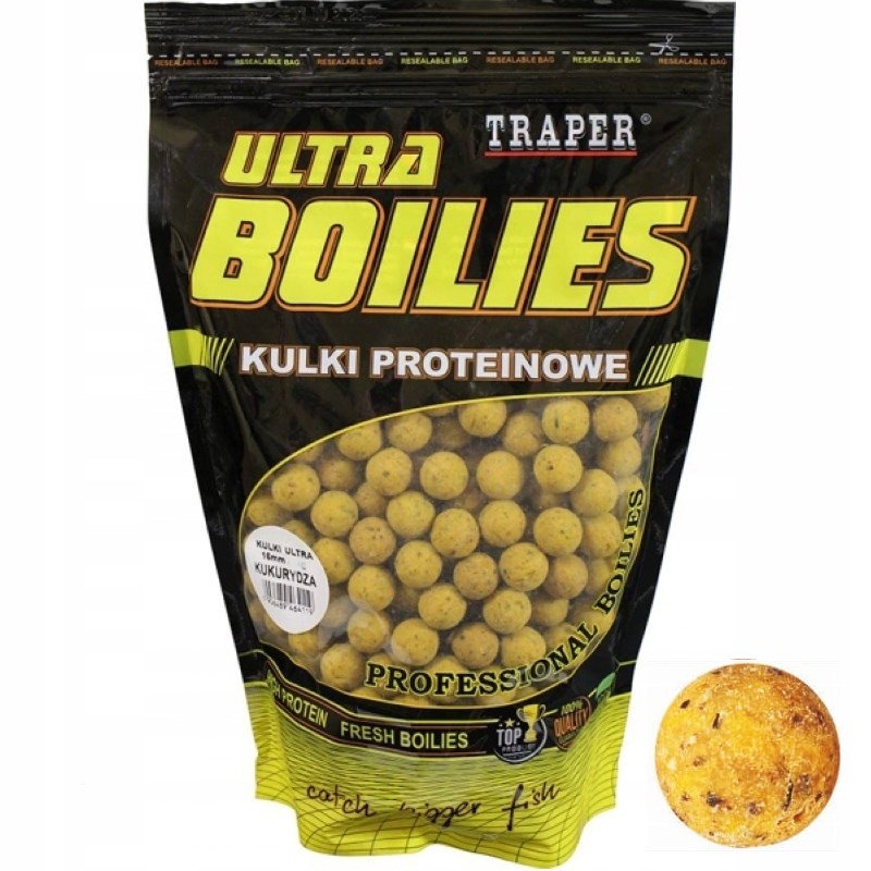 Traper Kulki Ultra Boilies Kukurydza 1kg 16mm-46024