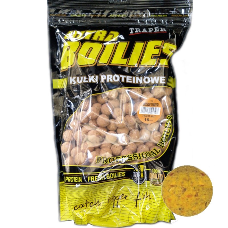 Traper Kulki Ultra Boilies Orzech tygrysi 1kg 16mm-54656