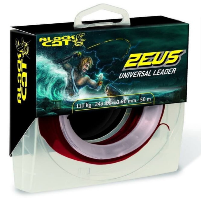 Black Cat przypon Zeus Universal Leader 50m 0.8mm-30798