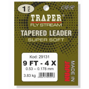 Traper Fly Przypon Super Soft 1szt. 6X 0.130