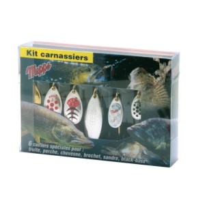 Mepps Zestaw błystek na drapieżniki 6 sztuk