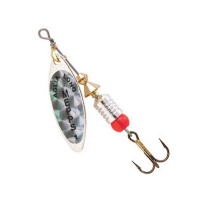 Mepps Błystka Aglia Long Rainbo silver 2 7g-60662