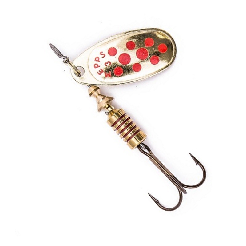 Mepps Błystka Comet Decorees gold/red 5 11g-60447