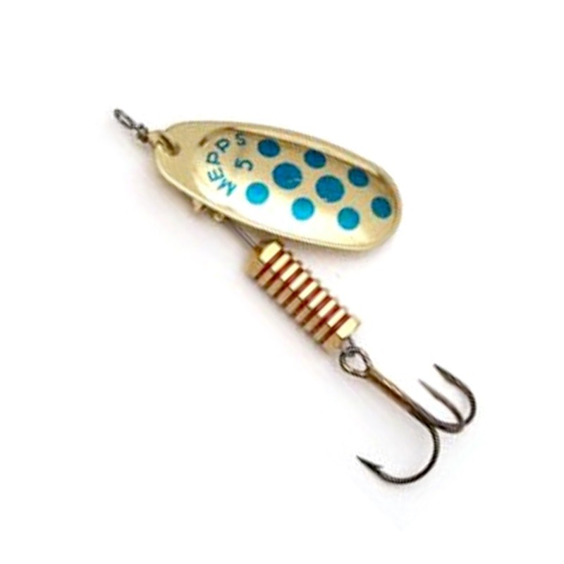 Mepps Błystka Comet Decorees gold/blue 4 8g-60455