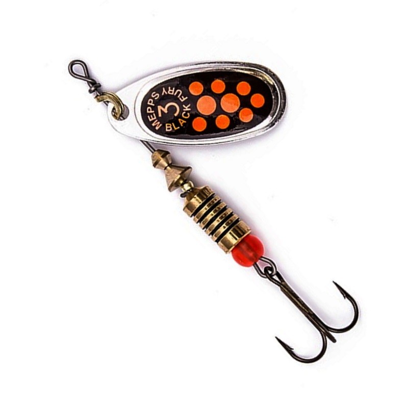 Mepps Błystka Black Fury silver/red 1 3.5g-60503
