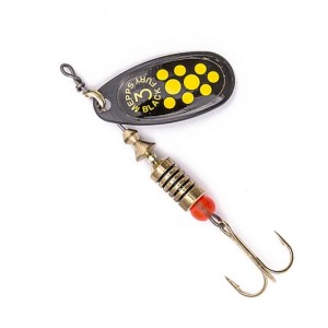 Mepps Błystka Black Fury black/żółte 4 8g
