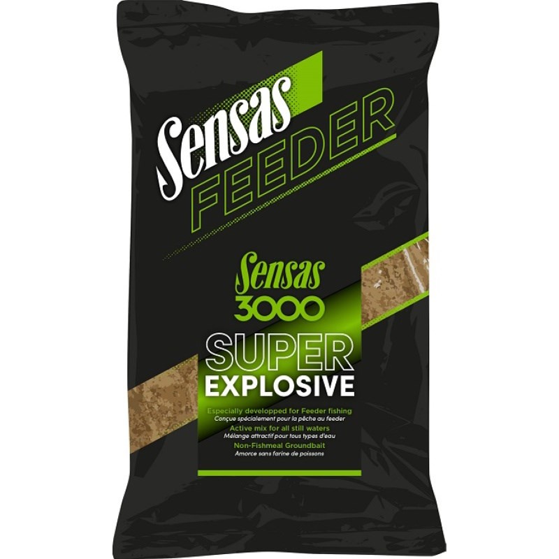 Sensas Zanęta 3000 Feeder Super Explosive 1kg-56724