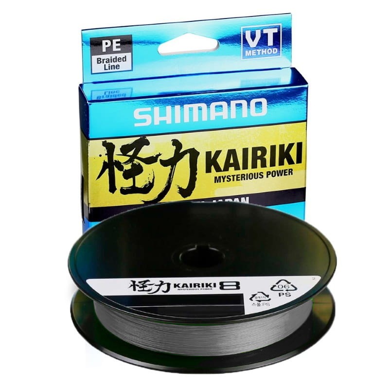 Shimano plecionka Kairiki 8 Gray 0.20mm 150m-17871