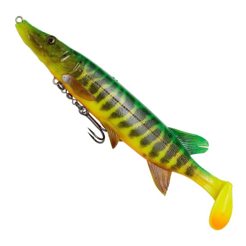 Savage Gear 4D Pike Shad Firetiger 65g 20cm-67239