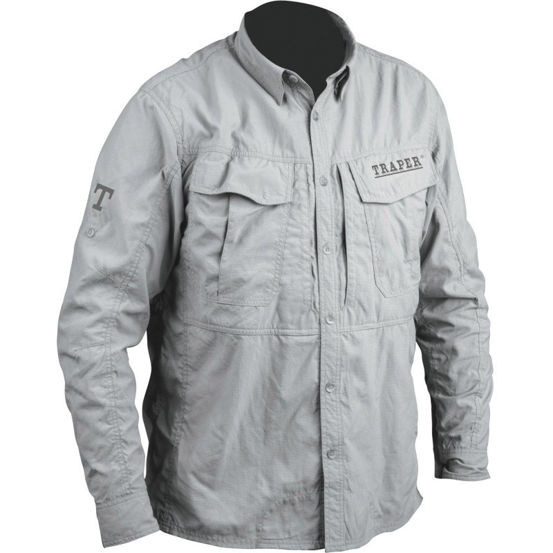 Traper Fly Koszula Montana Light Grey L-14385