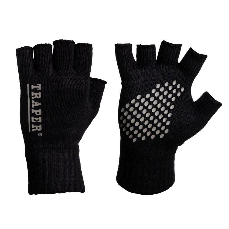 Traper Fly Rękawice 1/2 Merino Wool One Size-49741