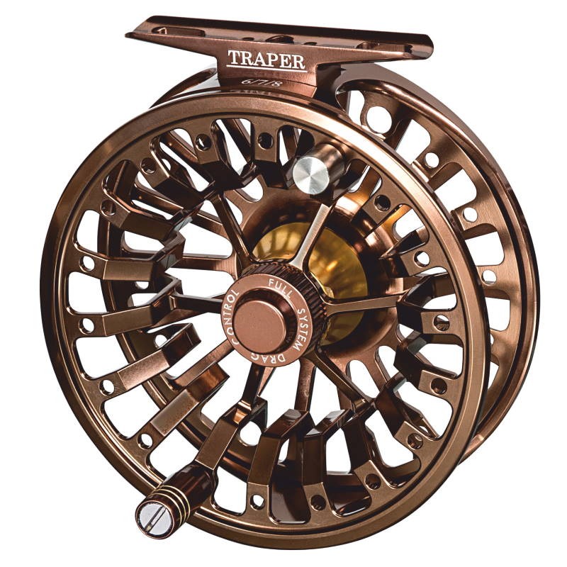 Traper Fly Kołowrotek muchowy Silence 3/4/5 Bronze-20500