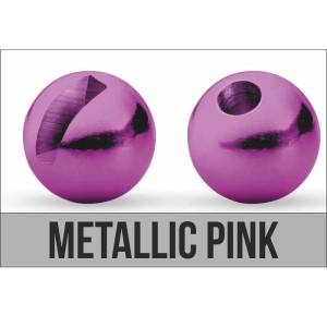 Traper Fly Główki wolframowe Slot MetallicPink3.5