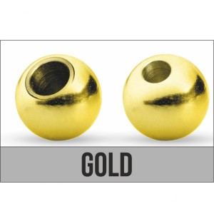 Traper Fly Główki wolframowe Gold 10szt. 2mm