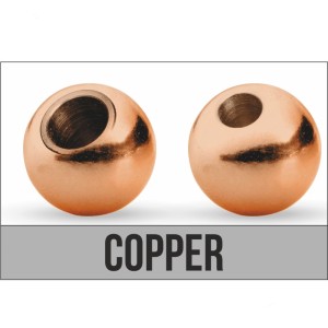 Traper Fly Główki wolframowe Copper 10szt. 2mm