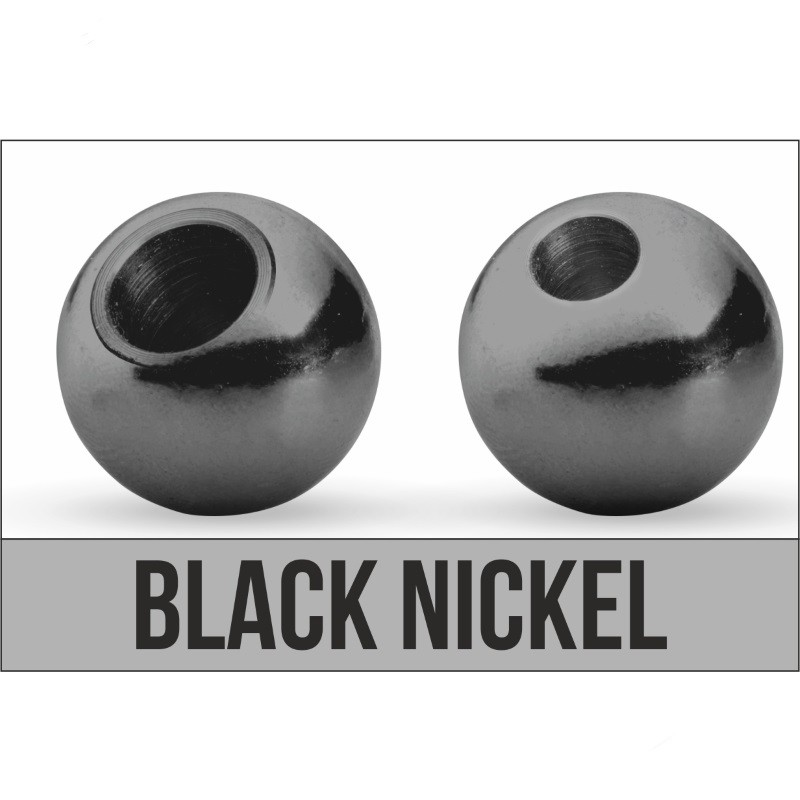 Traper Fly Główki wolframowe Black Nickel 2.5mm-9545