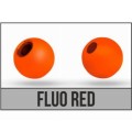 Traper Fly Główki wolframowe micro Fluo Red 2.5mm-23414