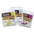 Traper Fly Główki wolframowe Slot Fluo Red 4.5mm-23310