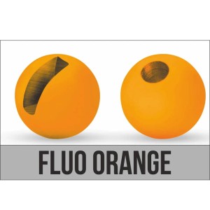 Traper Fly Główki wolframowe Slot Fluo Orange 7mm