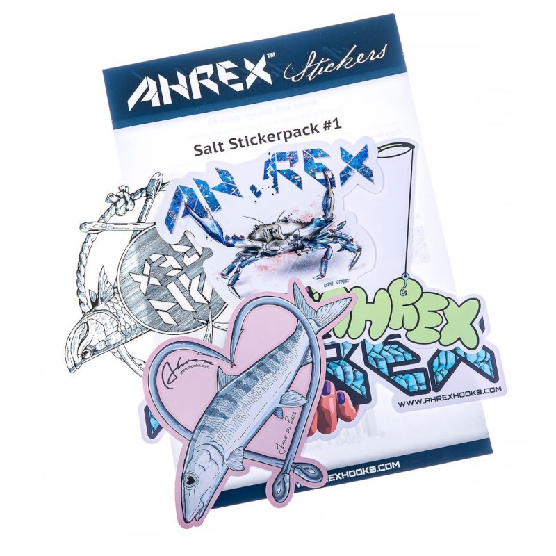 Ahrex Zestaw naklejek Saltwater Sticker Pack #1-50967