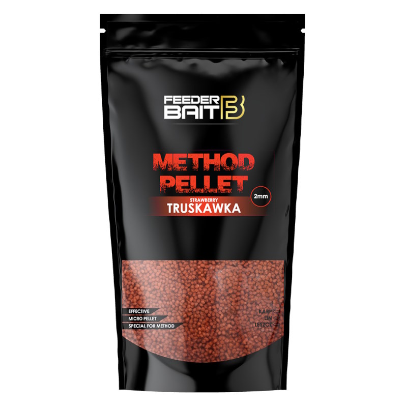 Feeder Bait Method Pellet Truskawka 2mm 800g-56258