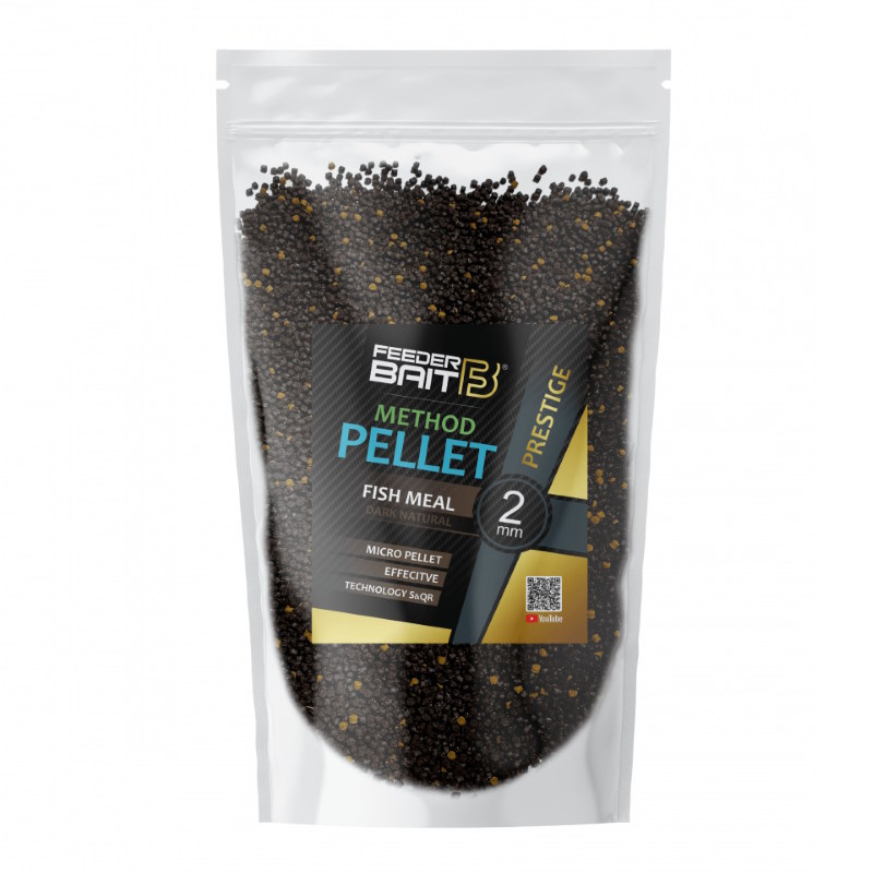 Feeder Bait Pellet Prestige Dark Natural 2mm 800g-45567